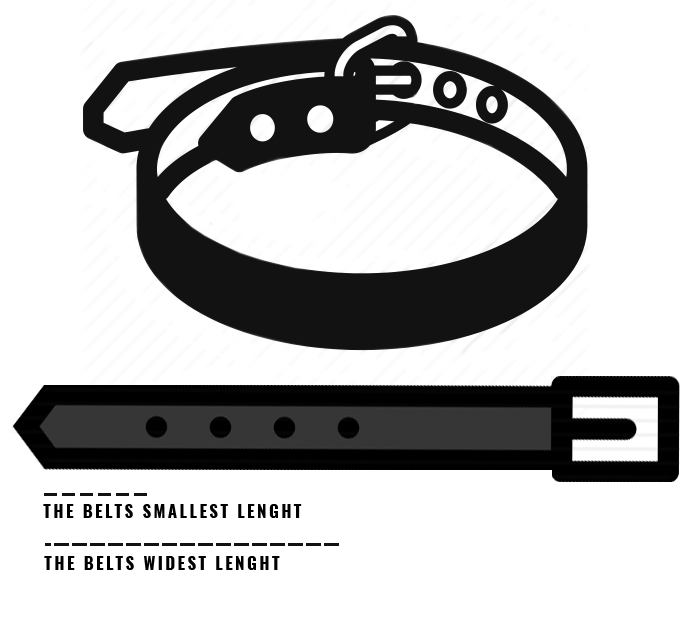 Size guide belts