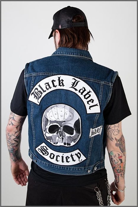 Black Label Society Denim Vest - Real USAJacket