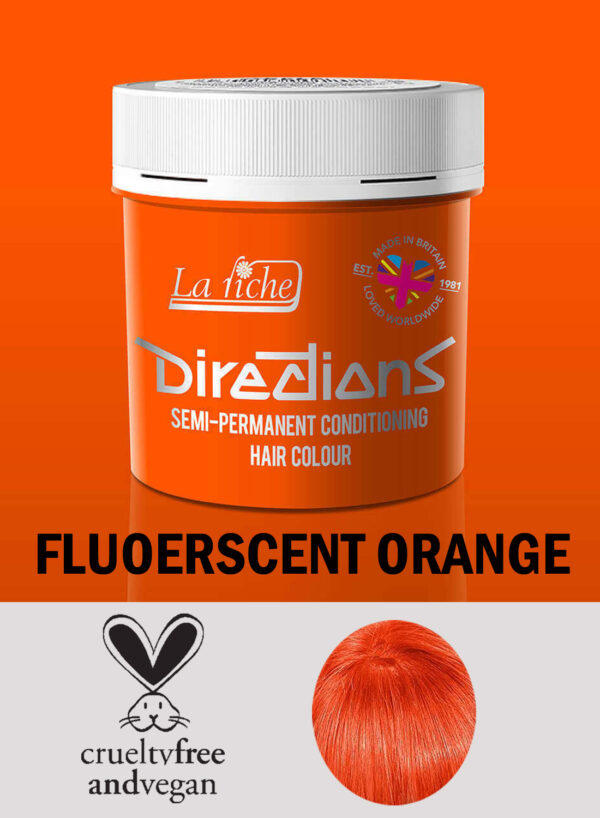 Directions Hair Colour Fluorescent orange