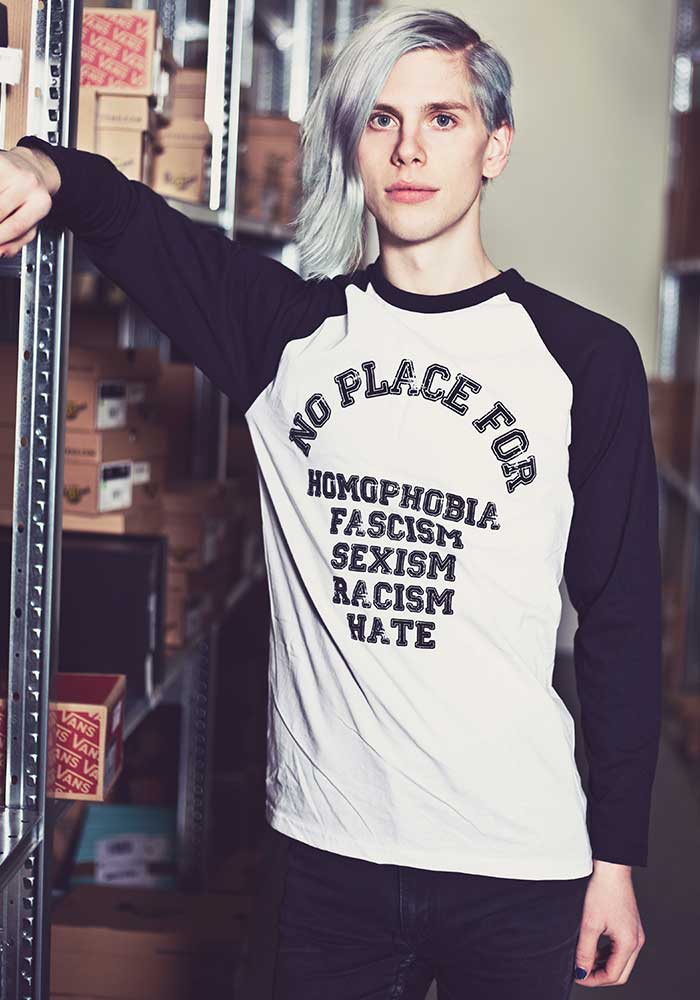 No place for hate tee