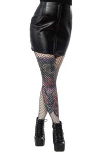 Black Fatale Mini Gloss Skirt Black Framsida