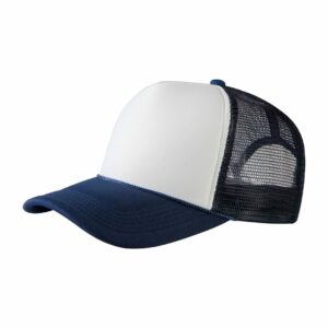 Baseball Cap Trucker High Profile Navy/White