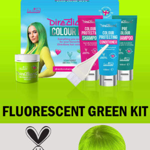 Directions Hair Colour Fluorescent Green kit