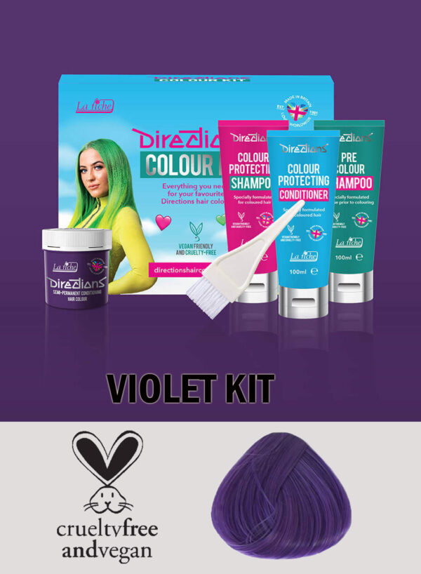 Directions Hair Colour Violet kit