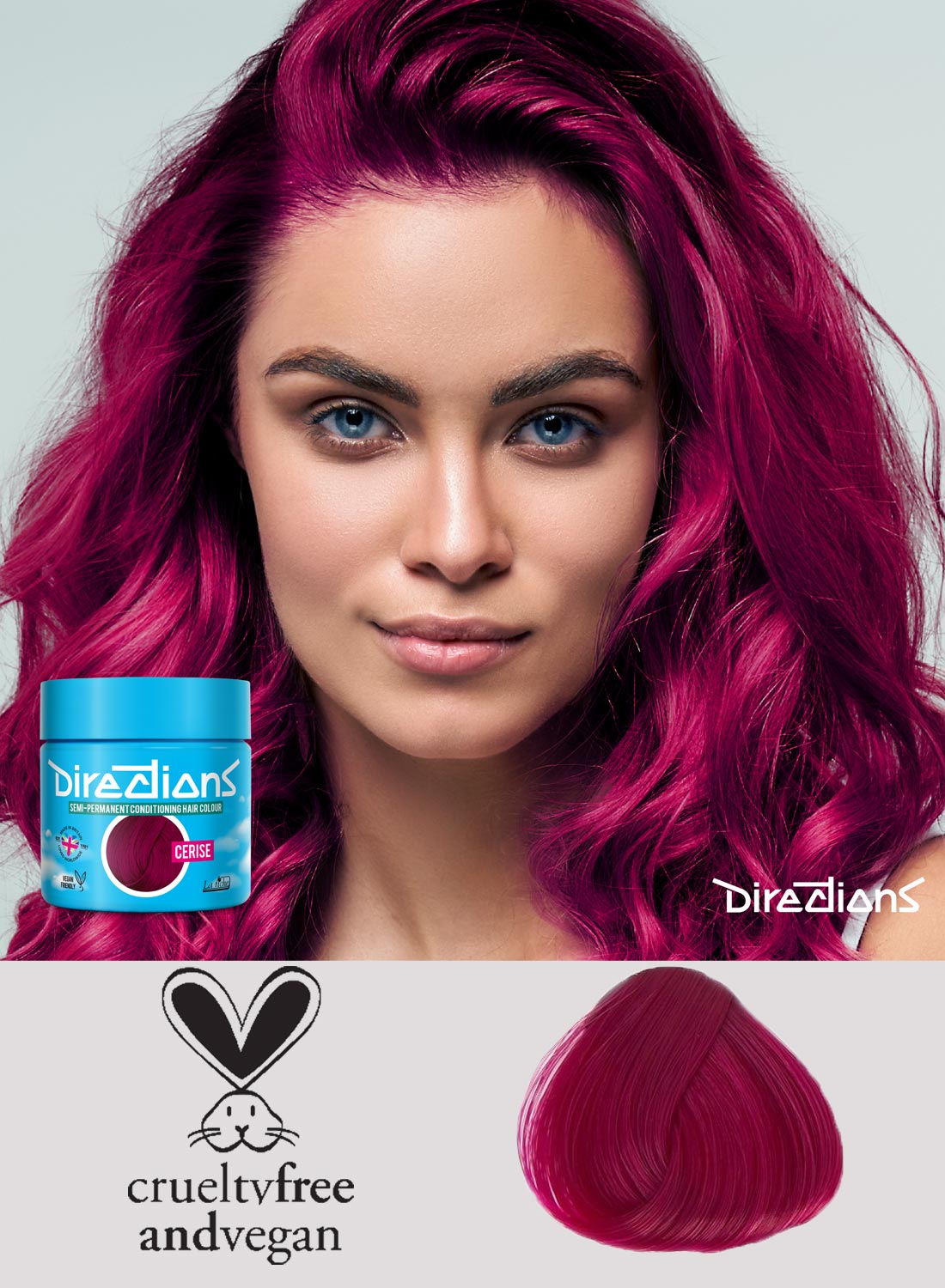 Directions Hair Colour Cerise