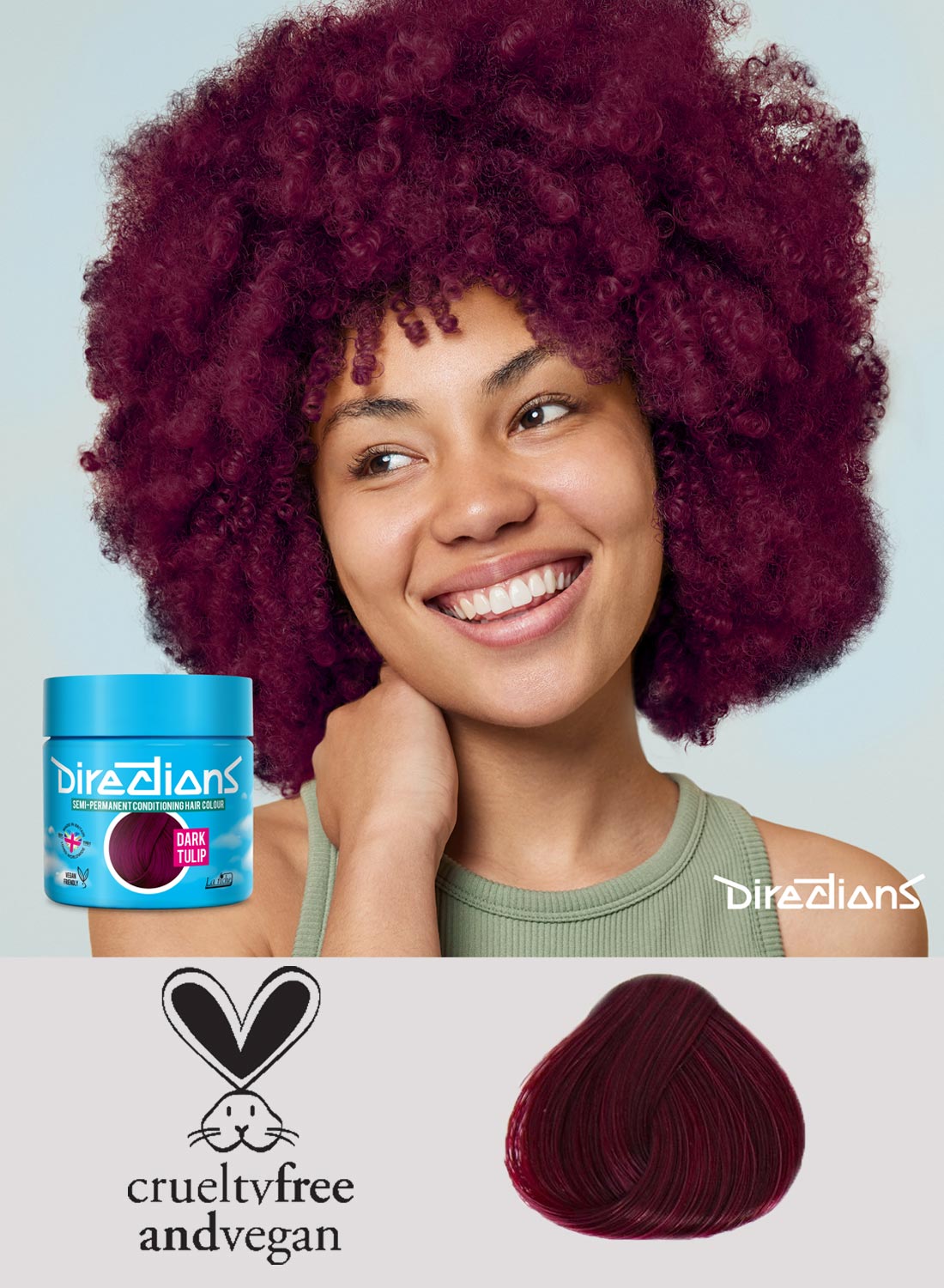 Directions Hair Colour Dark Tulip