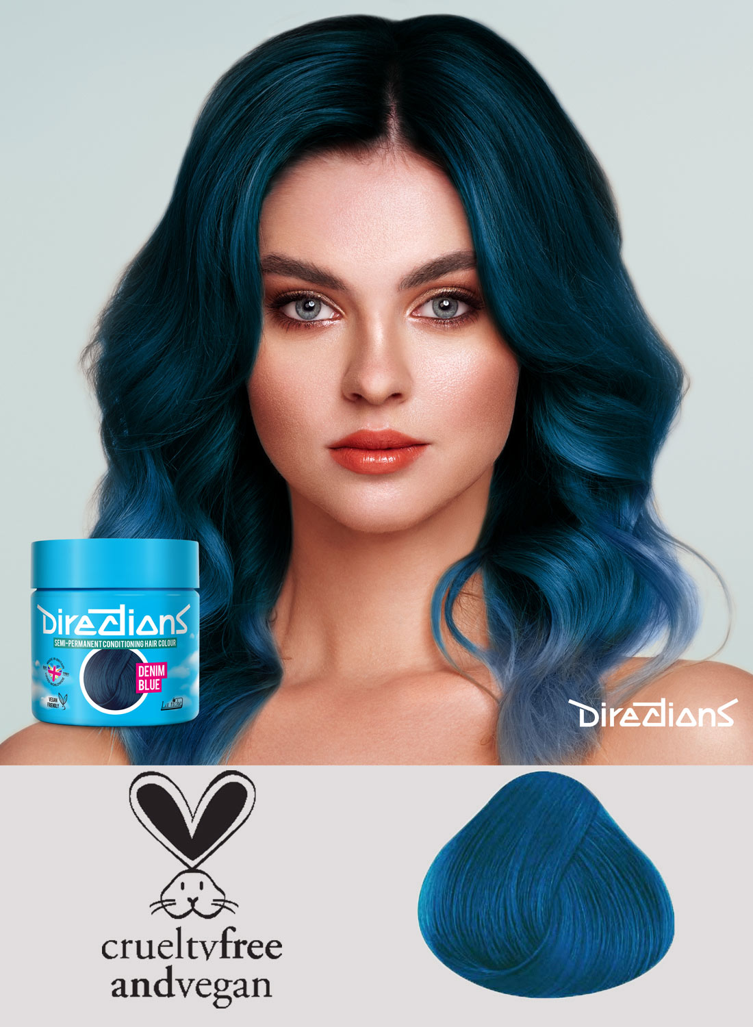 Directions Hair Colour Denim Blue
