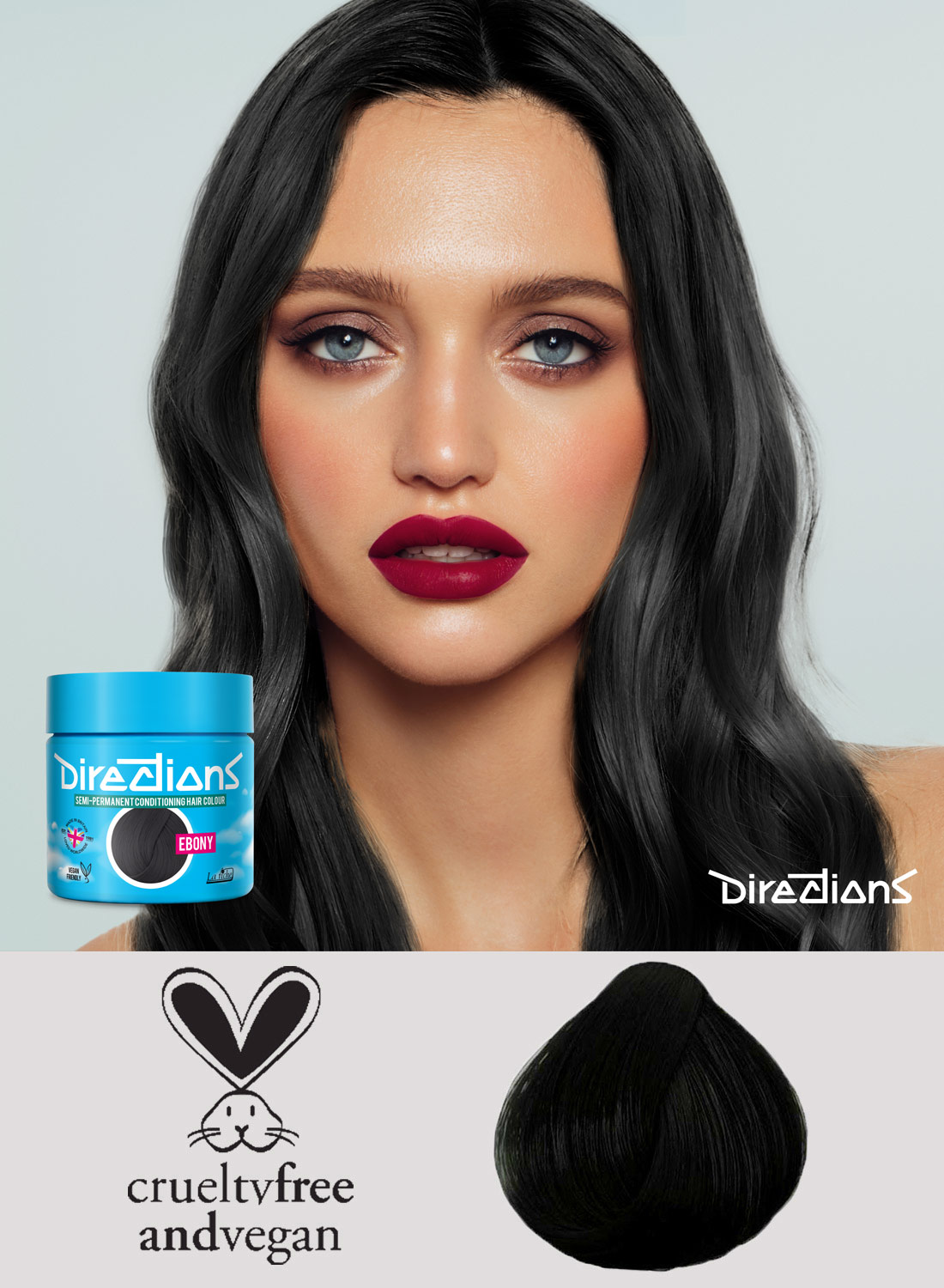 Directions Hair Colour  Ebony