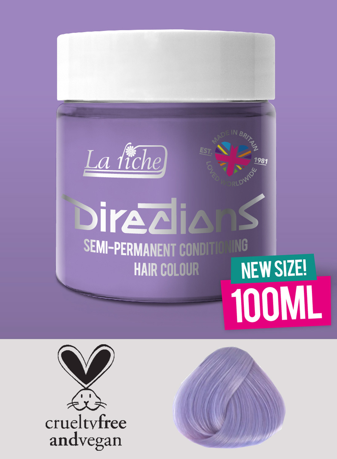 Direions Hair Colour Lilac