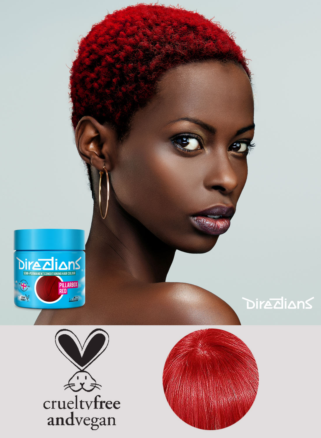 Directions Pillarbox Red