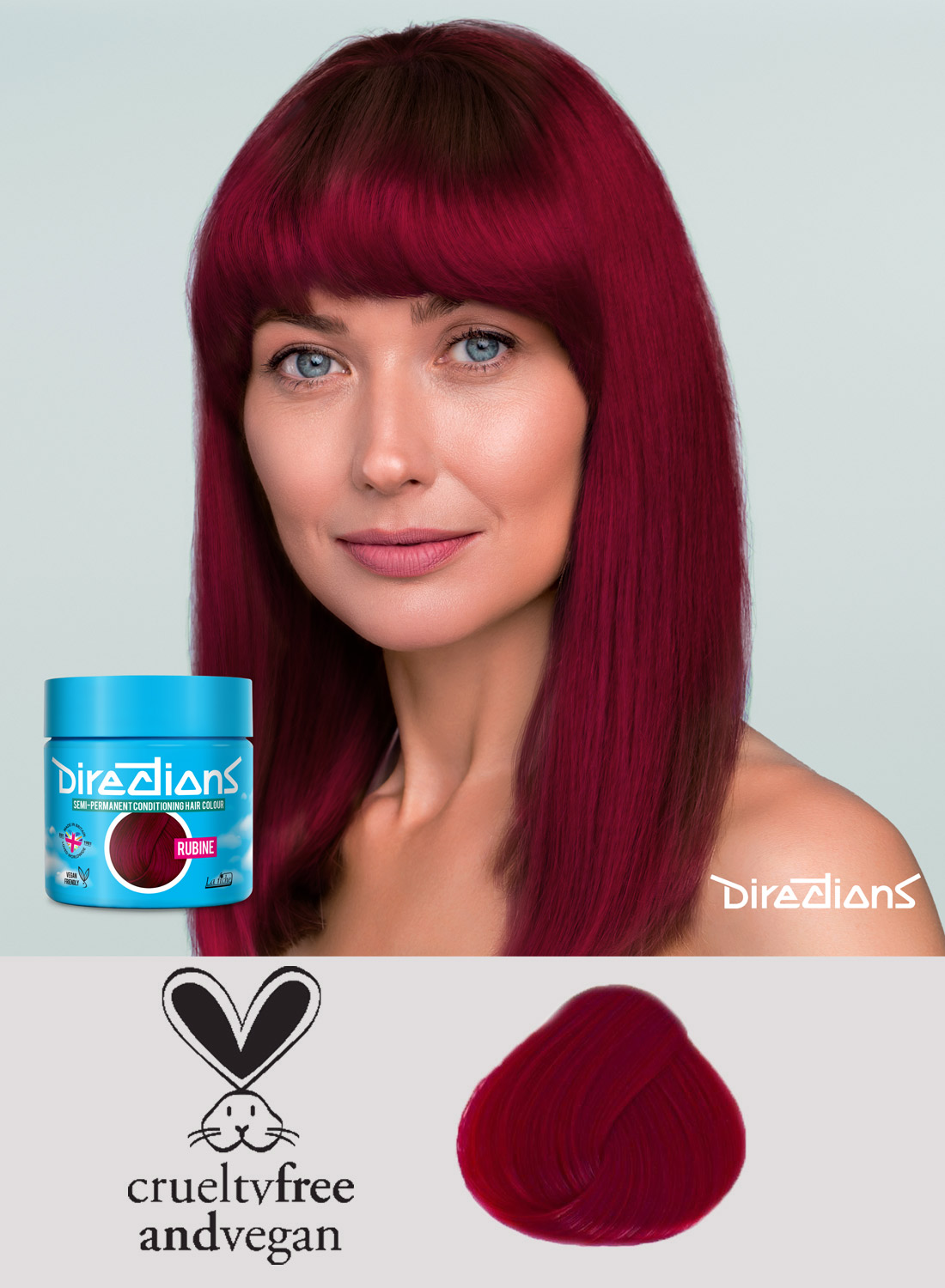 Directions Hair Colour Rubine