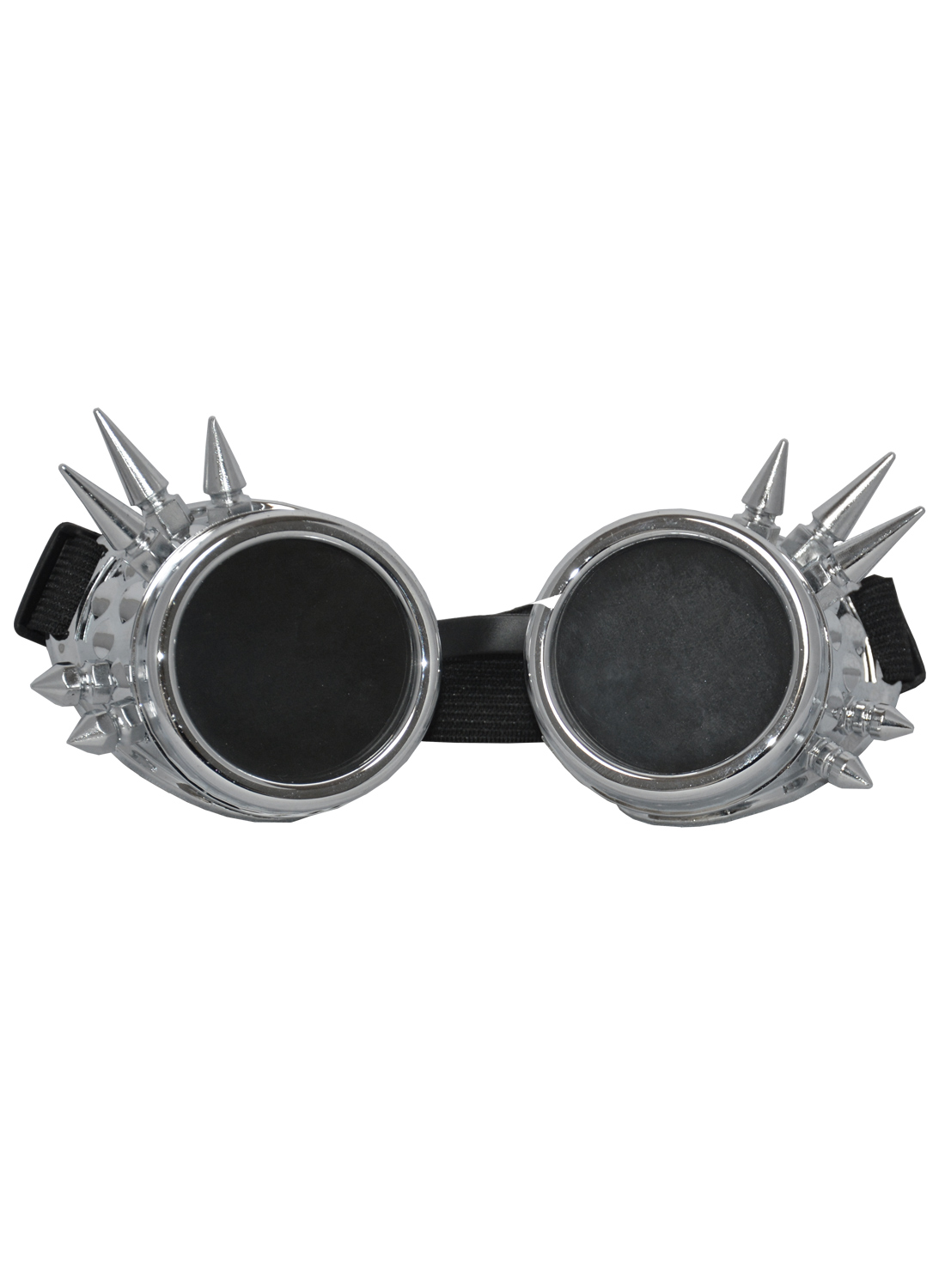 Sp Goggles Silver Rivet Black Lens