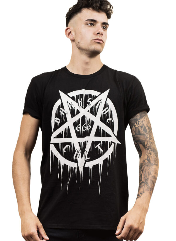 Darkside Pentagtam 666 T-shirt Black