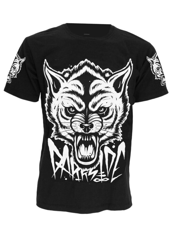 Darkside Wolf T-shirt Black