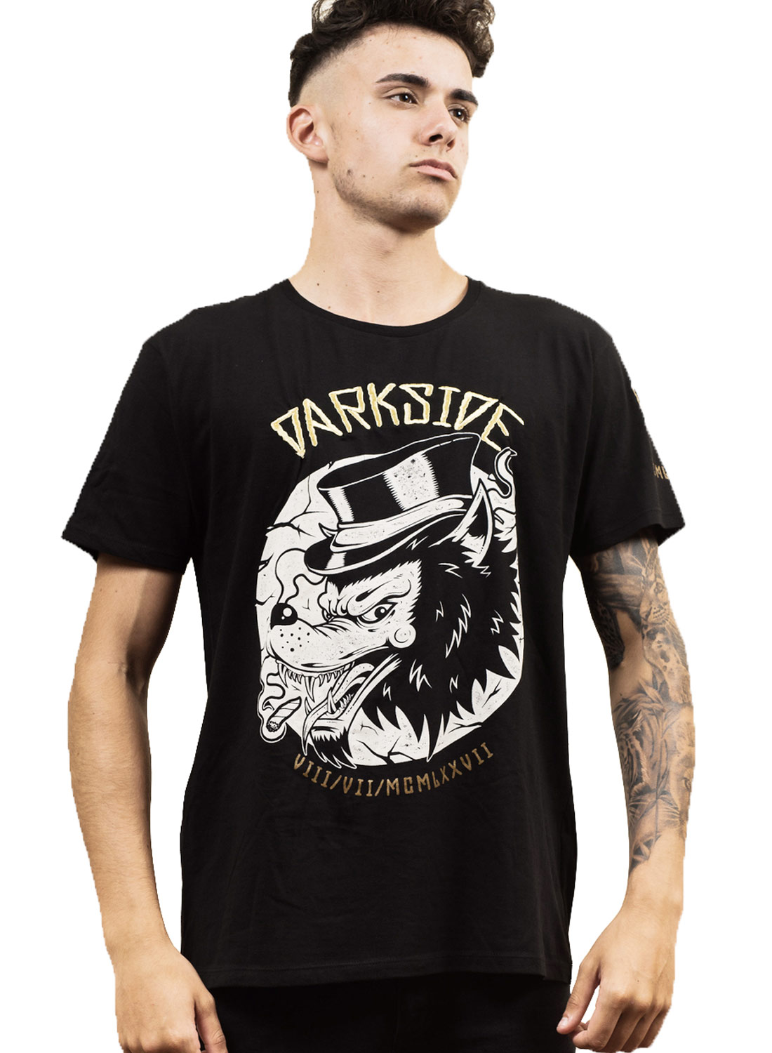Darkside Wolfy T-shirt Black