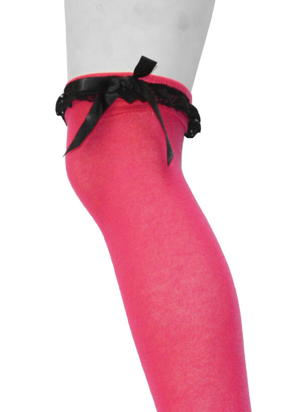 Over The Knee Pink Lolita