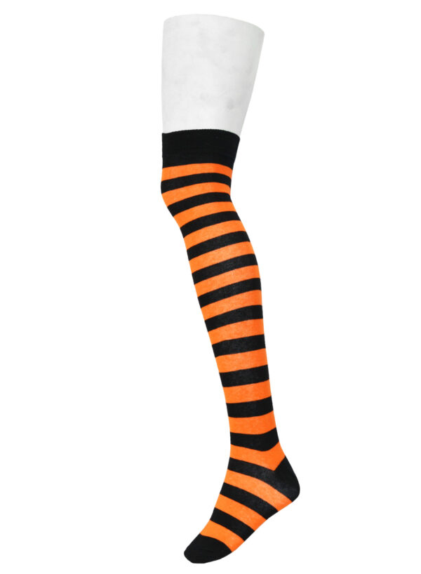 Ok Stripe Socks Black/Orange