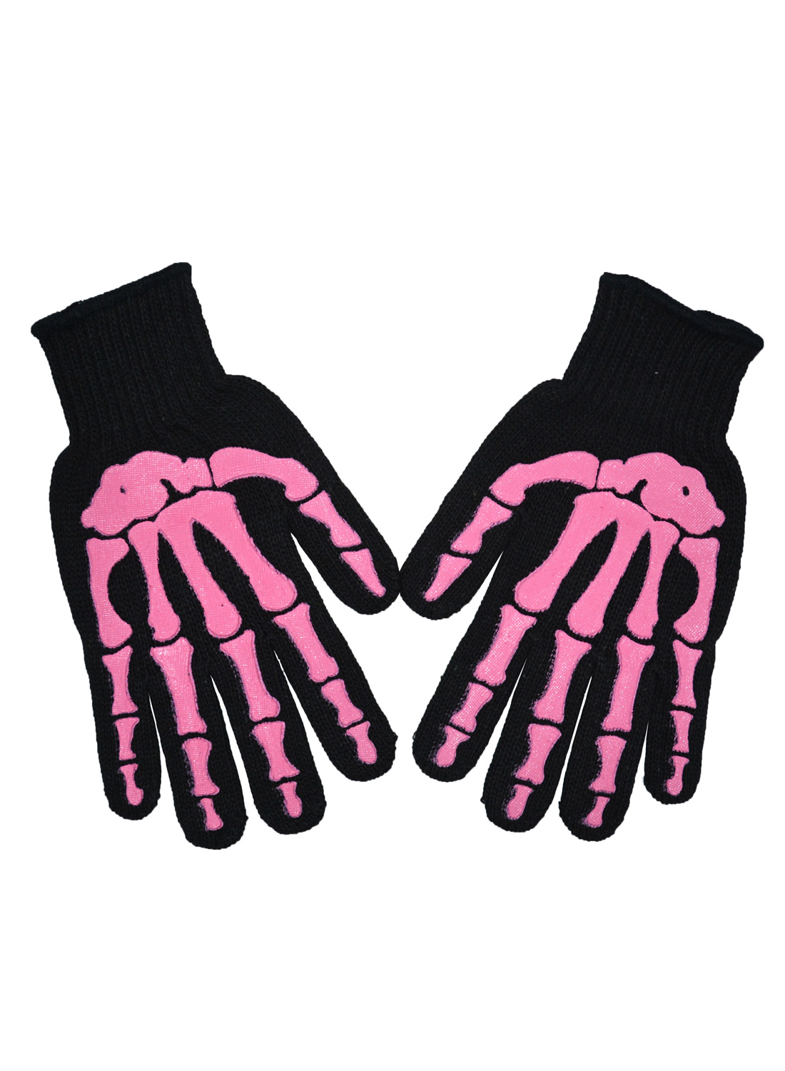 Pink Misfit Knit Gloves