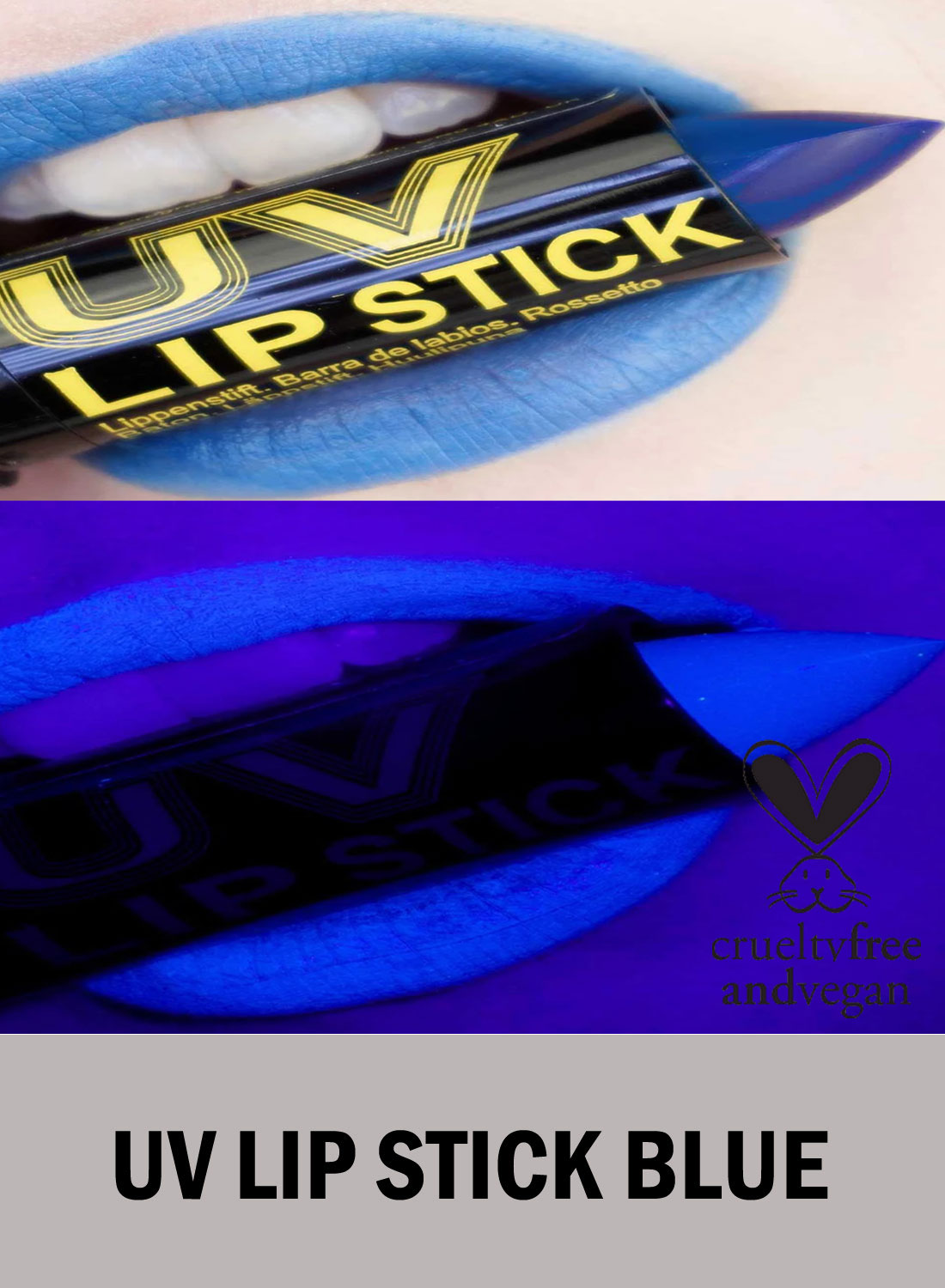 Stargazer UV Lipstick Blue