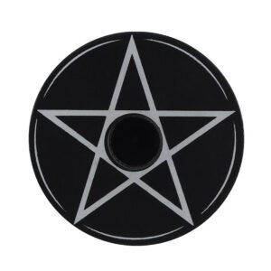 Pentagram candle holde
