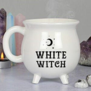 White Witch Cauldron Mug