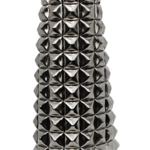 11 Row pyramid Leather Wristband