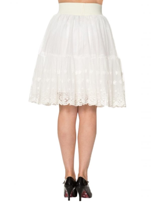 First Sight Petticoat skirt White