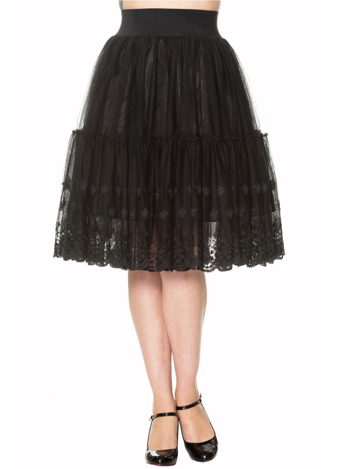 First Sight Petticoat skirt Black