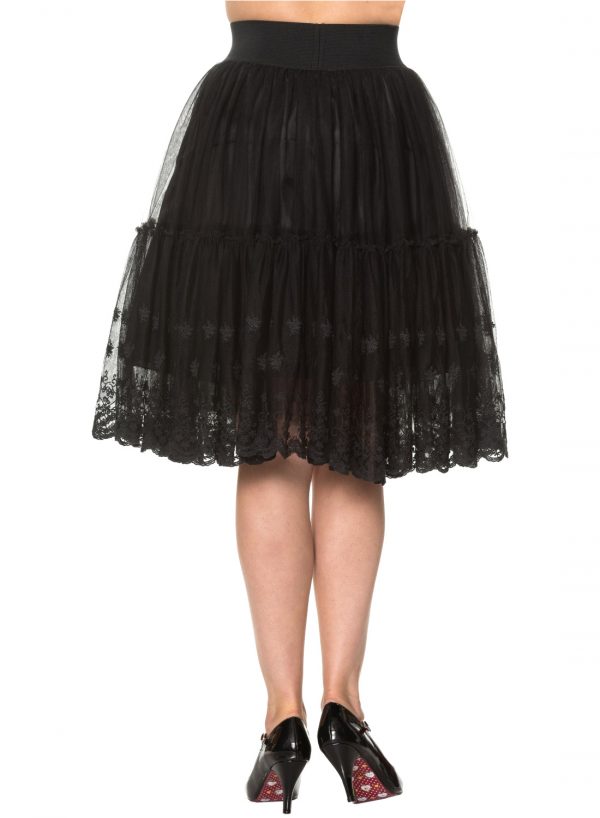 First Sight Petticoat skirt Black