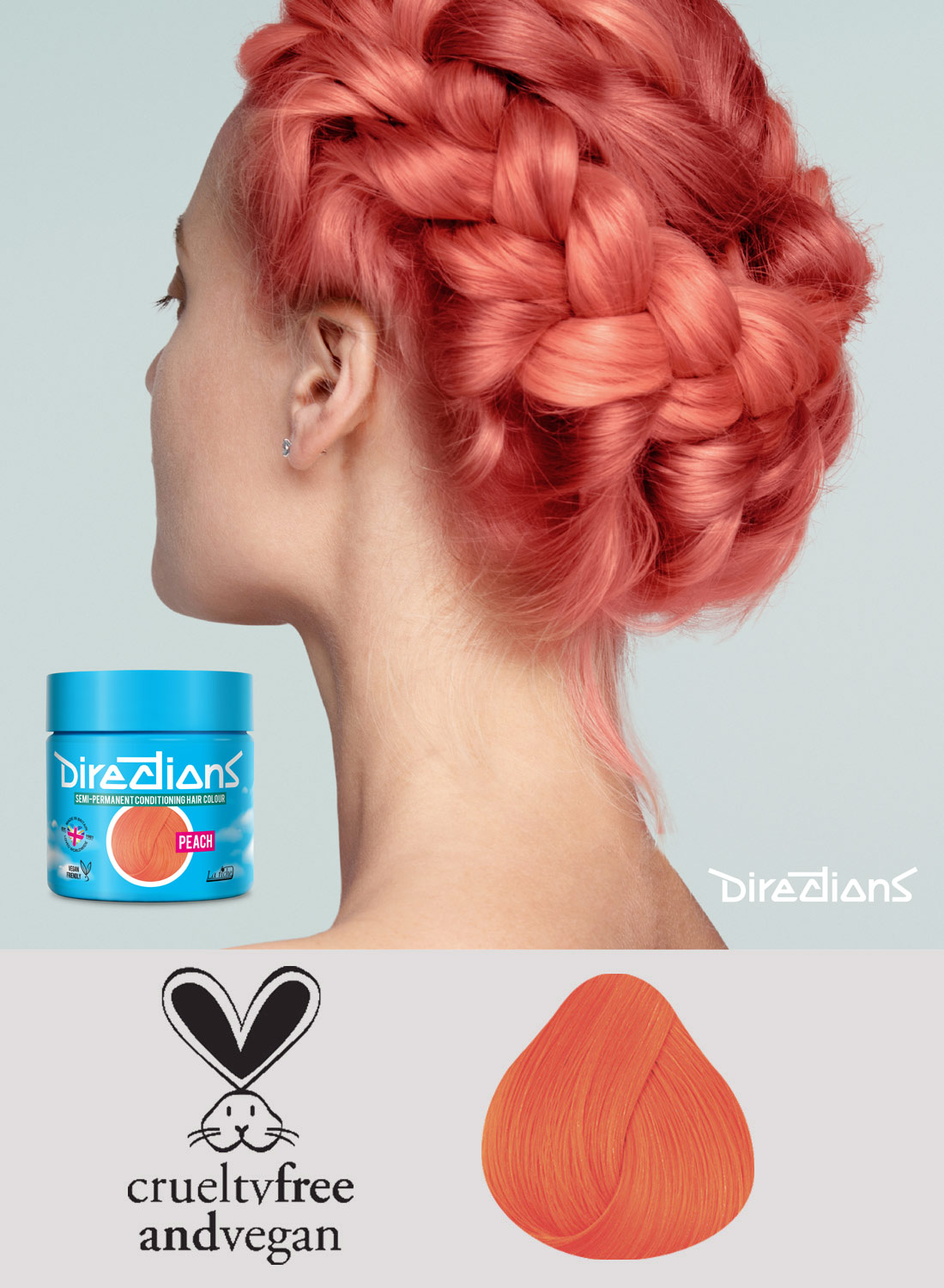 Directions Hair Colour Peach