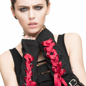 Dolly Red Armwarmers