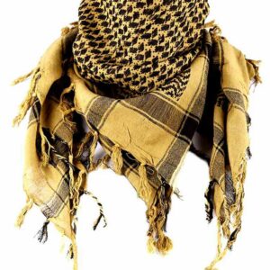 Keffiyeh Yellow and Black