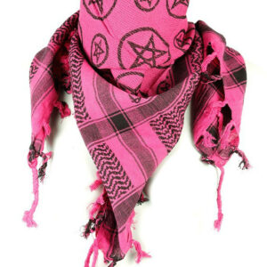 Keffiyeh Pink Pentagrams