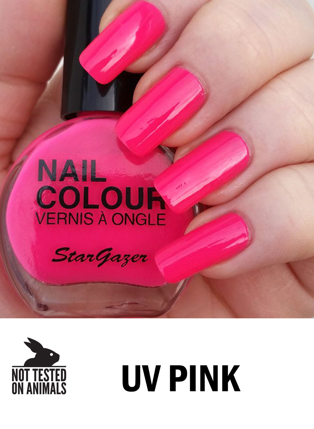 Neon Nail Polish Pink
