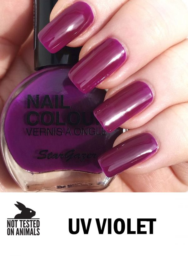 Neon Nail Polish Violet