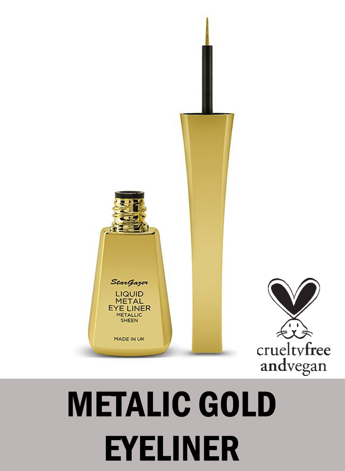Metallic Liquid Eyeliner Gold