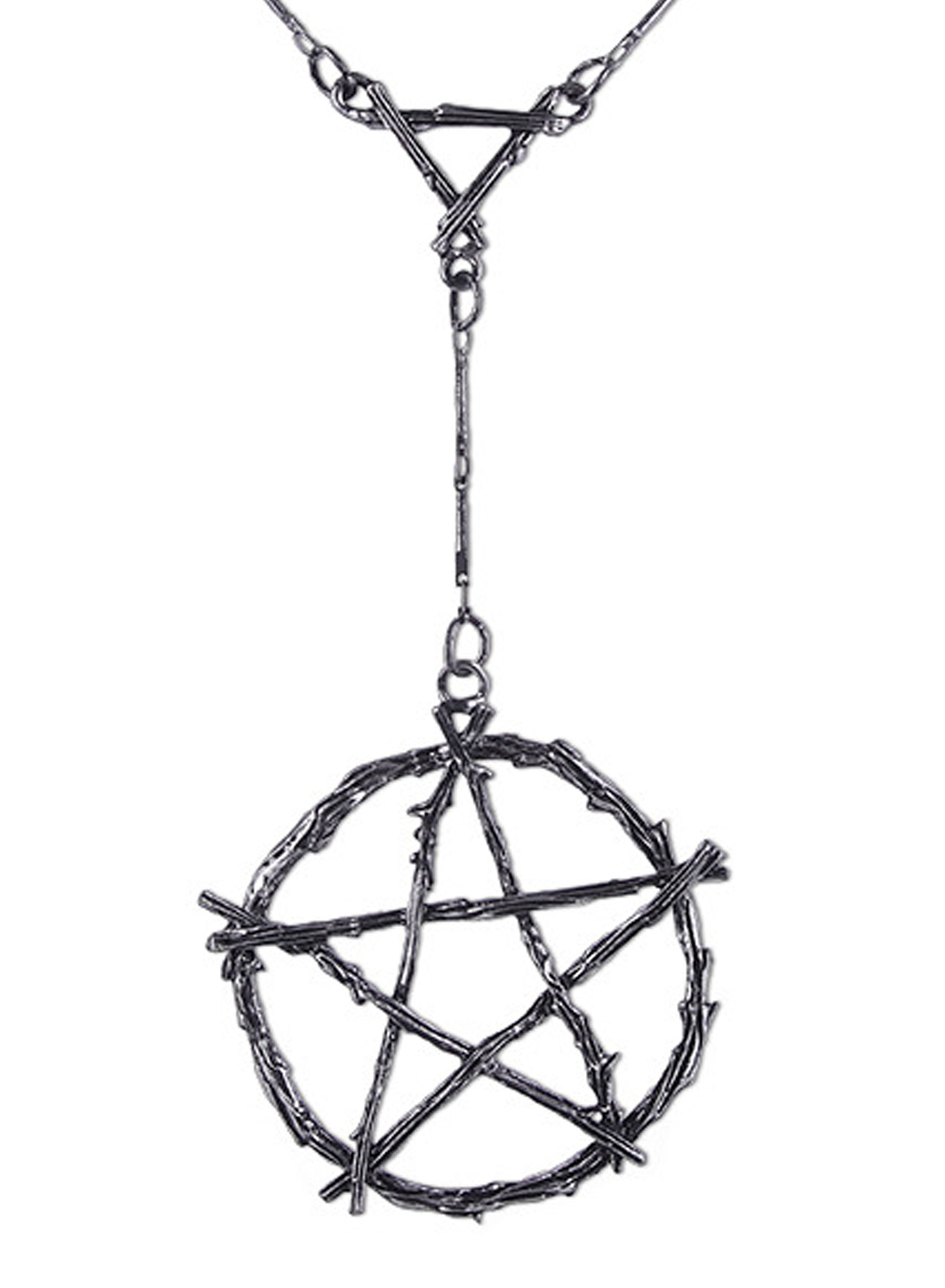 Restyle Branch Pentagram Necklace