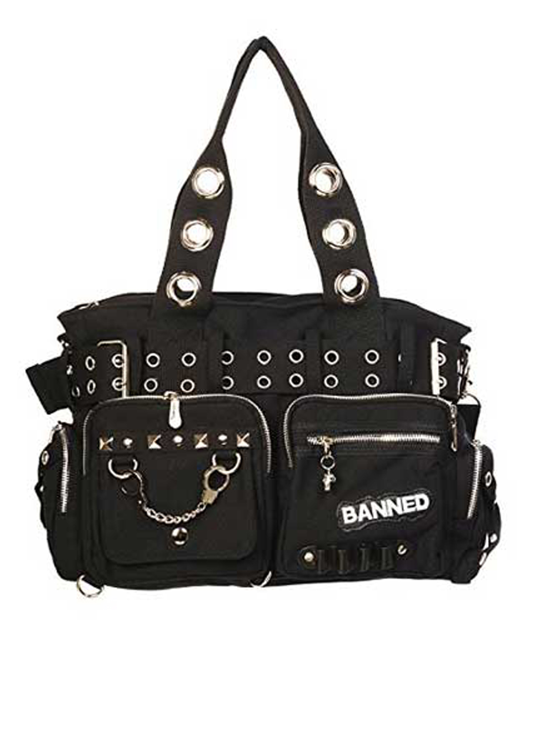 Handcuff Handbag Black