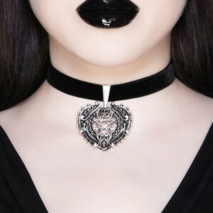 Killstar Deadheart Velvet Choker
