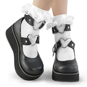 White Ruffle socks