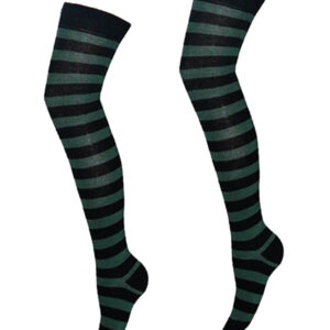 OK Dark Green And Black Socks