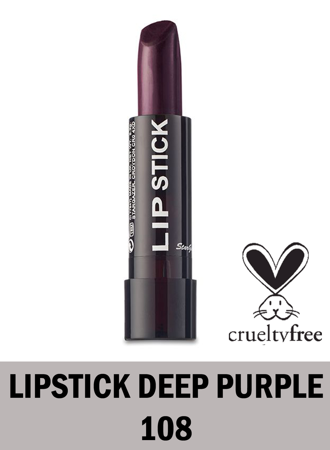 Stargazer Deep Purple Lipstick