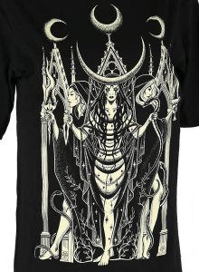 estyle Goddess Hecate Oversized T-Shirt