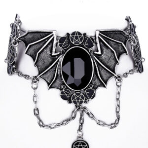 Restyle Necronomicon Bat Choker