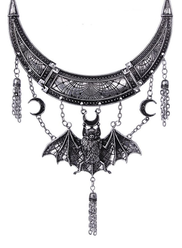 Restyle Oriental Bat Necklace