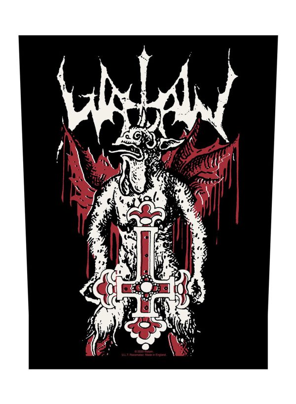 Watain Invented Cross Back Patch