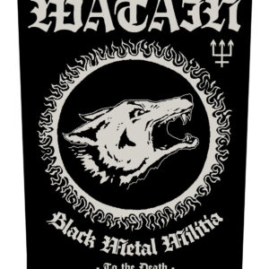 Watain Metal Militia Back Patch