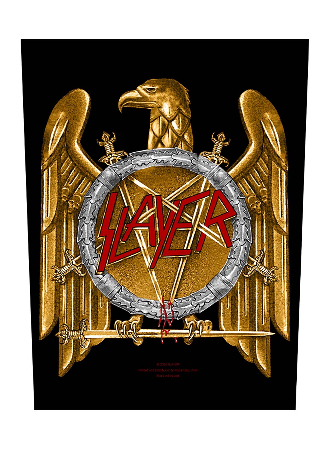Slayer Golden Eagle Back Patch