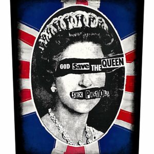 The Sex Pistols Back Patch Queen