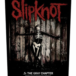 Slipknot Gray Chapter Back Patch
